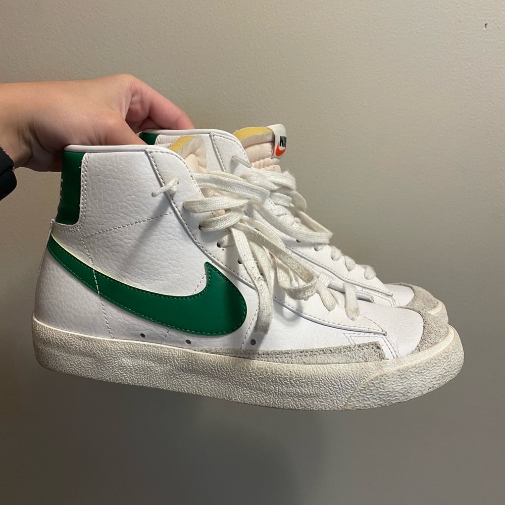 Women's Army Green Nike Blazers, Special Addition